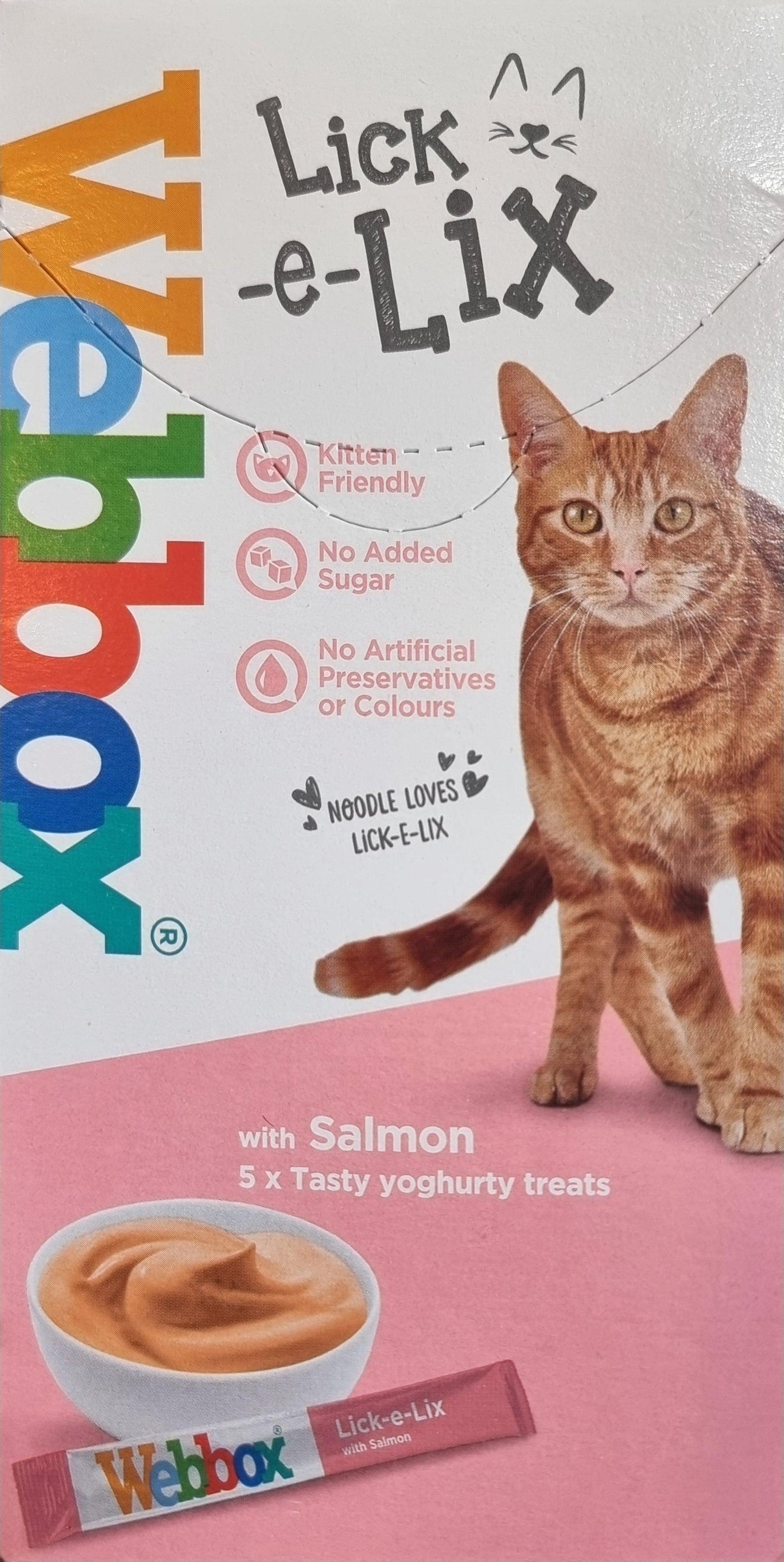 Webbox Cat Lick-e-lix (Various Flavours)