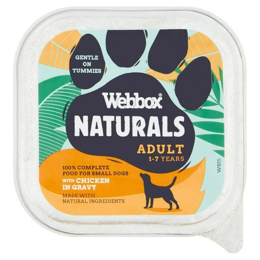 Webbox Natural Dog Adult Chicken Gravy 11x150g