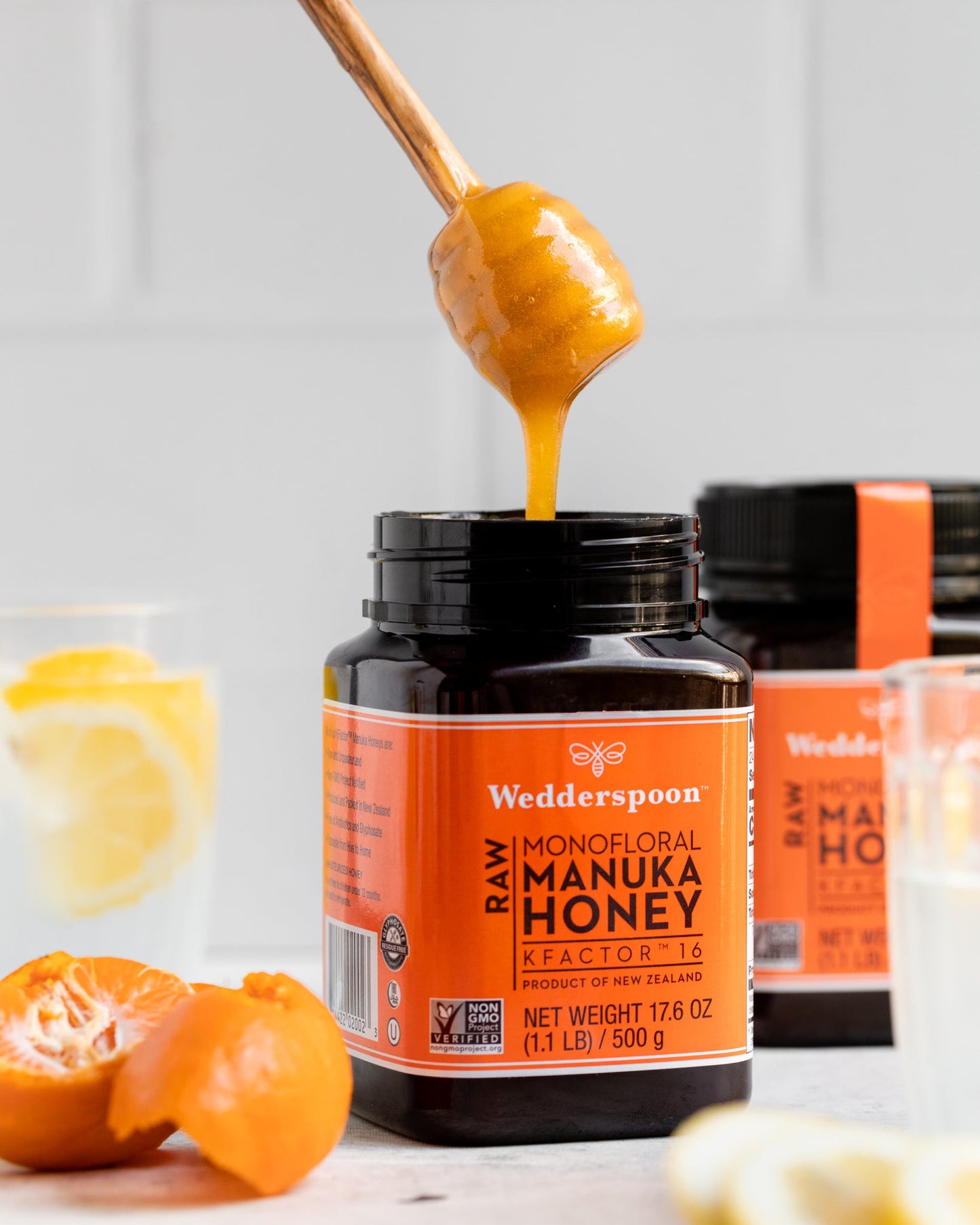 Wedderspoon RAW Manuka Honey KFactor 16+ 500g