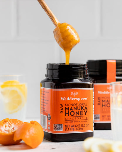 Wedderspoon RAW Manuka Honey KFactor 16+ 500g