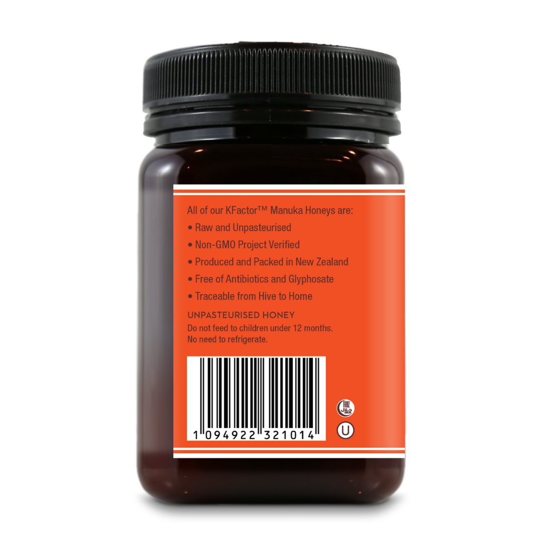 Wedderspoon RAW Manuka Honey KFactor 16+ 500g