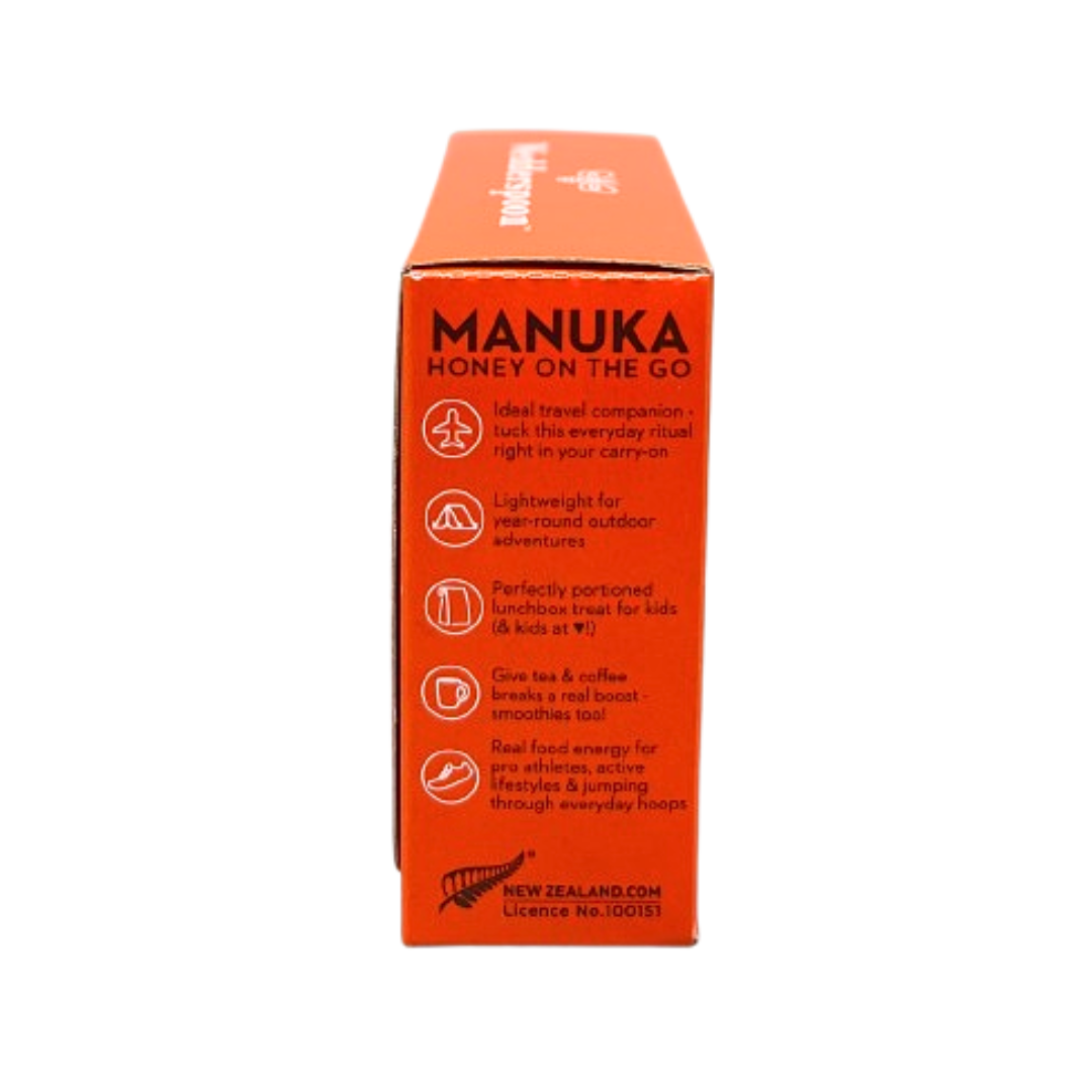 Wedderspoon Raw Manuka Honey Travel Sachets 24-Pack