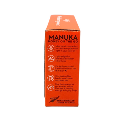 Wedderspoon Raw Manuka Honey Travel Sachets 24-Pack