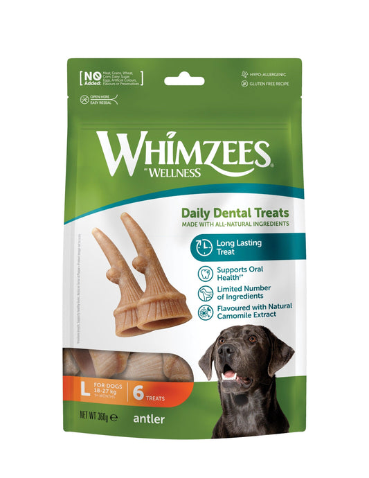 Whimzees Antler Large 6pk