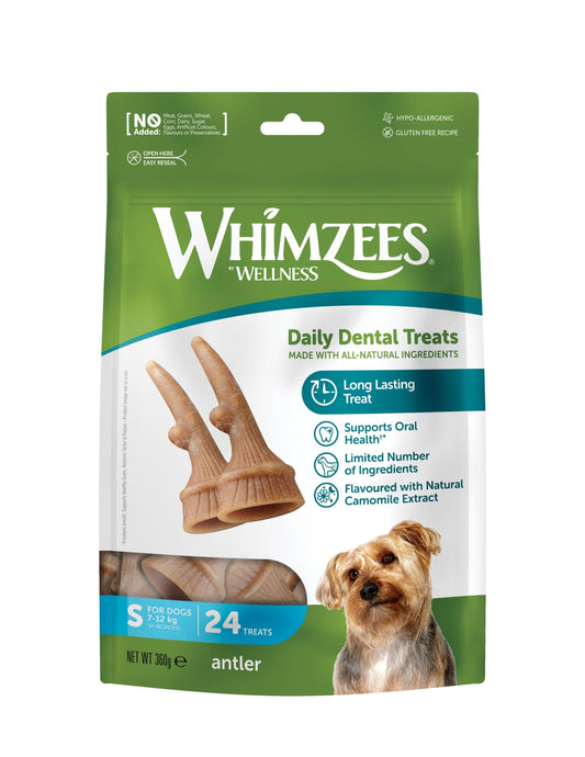 Whimzees Antler Small 24pk