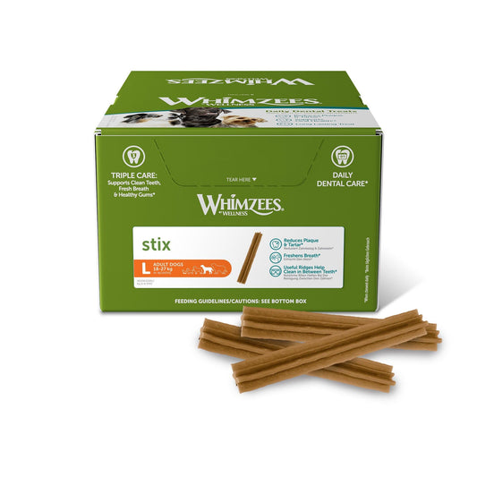 Whimzees Stix Box Large 50x180mm