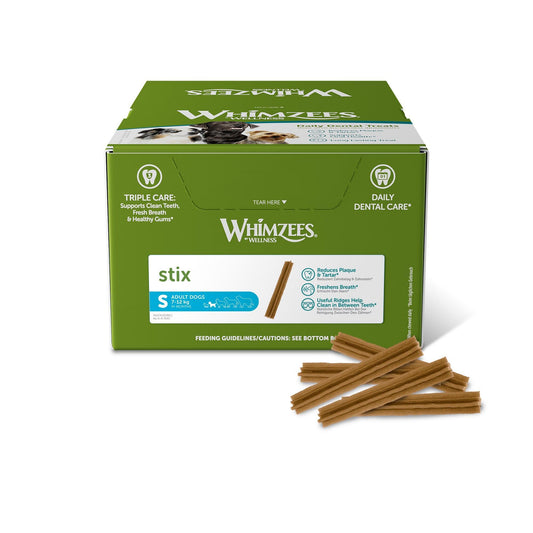 Whimzees Stix Box Sml 150x120mm