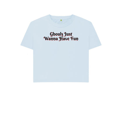 Women's Ghouls Just Print  Top T-Shirts